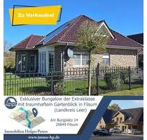 Exklusiver Bungalow der Extraklasse mit traumhaftem Gartenblick in Filsum (Landkreis Leer)