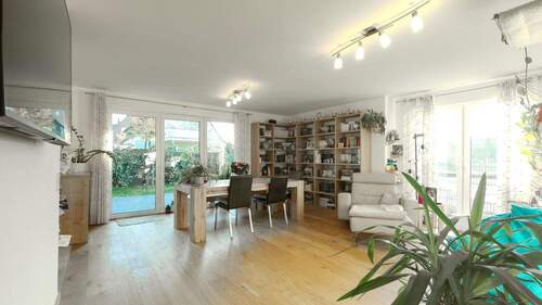 Wohnzimmer - Etagenwohnung mit 89,00 m&sup2; in Werne zum Kaufen