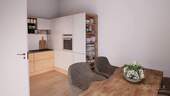 Ansicht Küche/Esszimmer Einliegerwohnung - 