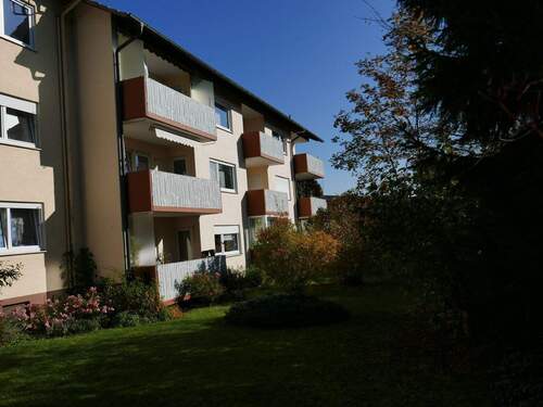 Balkonseite - 3 Zimmer Etagenwohnung zur Miete in Donaueschingen