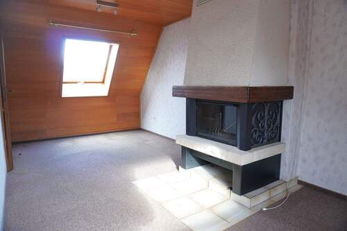 Wohnzimmer im Dachgeschoss - 