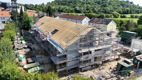 Aktuell im Bau (Bild von August) - Moderne 3,5-Zimmer-Neubauwohnung