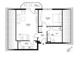 Grundriss Wohnung - 