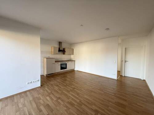 Wohnbereich mit Küche - Etagenwohnung mit 53,90 m² in Faßberg zur Miete