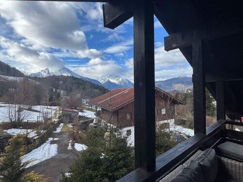 Aussicht vom Balkon - 