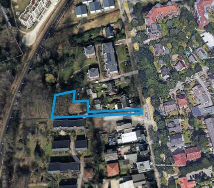 LUFTBILD - BAUGRUNDSTÜCK IN STADTRANDLAGE - 579.000,00 EUR Kaufpreis, ca.  0,00 m²