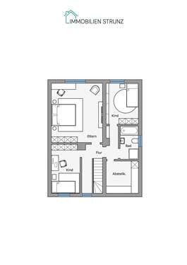 Bergstraße 28a_OG - Doppelhaushälfte mit 148,00 m&sup2; in Oberasbach zum Kaufen