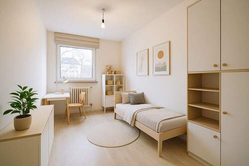 Kinderzimmer visualisiert - 