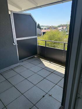 großzügiger Balkon - 