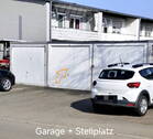 Garage mit Stellplatz - 