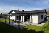 Außensicht Südseite - 4 Zimmer Einfamilienhaus in Diedorf