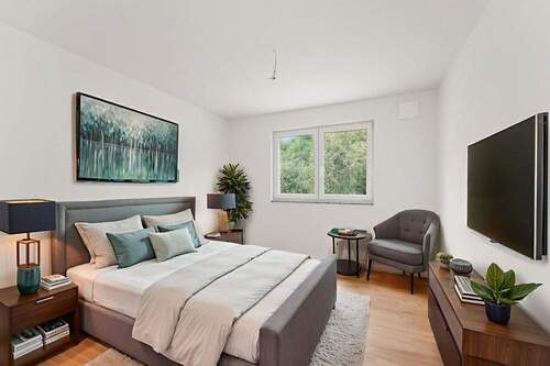 Schlafzimmer virtuelle Möblierung - 