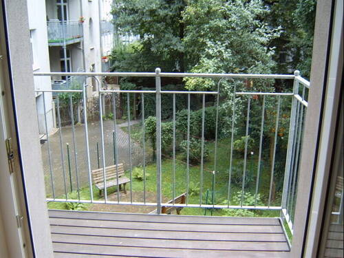 Blick vom Balkon WE 6 - 