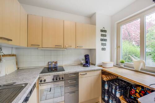Küche - Etagenwohnung mit 62,90 m² in München zum Kaufen