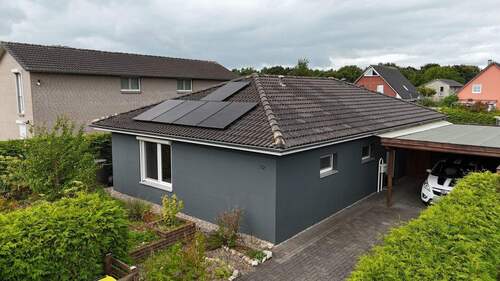 Drohnenaufnahme - Bungalow mit 95,00 m&sup2; in Flensburg zum Kaufen