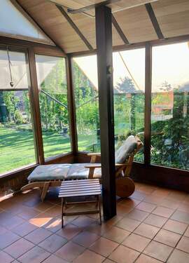 Blick in den Wintergarten - 