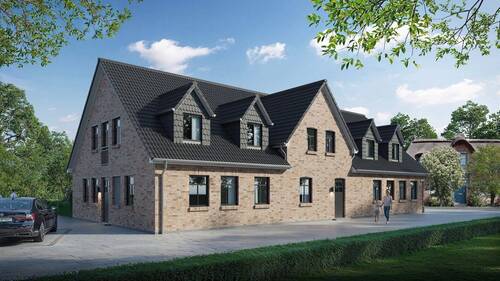 Neubauprojekt in Boldixum - Etagenwohnung mit 61,00 m&sup2; in Wyk zum Kaufen