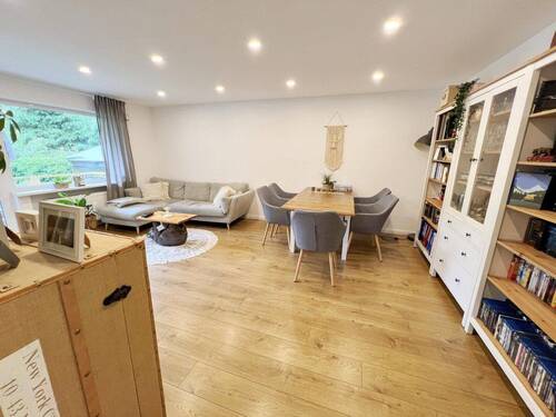 Wohnzimmer - Etagenwohnung mit 88,00 m&sup2; in Bonn zur Miete