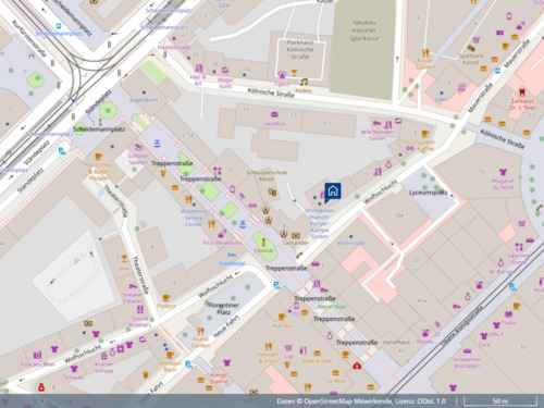 Lageplan - Büro in Kassel