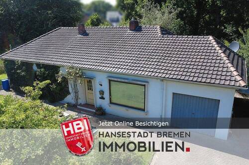 Hauptbild - Burglesum Familienfreundlicher Bungalow in attraktiver Lage mit viel Potenzial