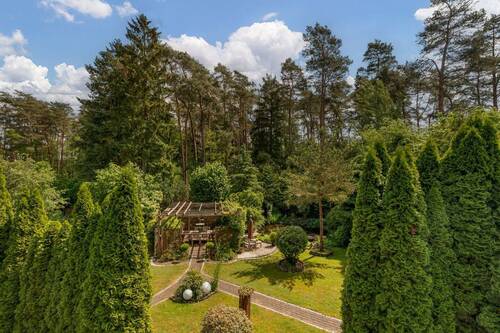 Dachterrasse mit Gartenblick - 