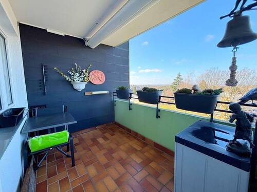 Balkon am Wohnzimmer - 