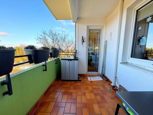 Balkon am Wohnzimmer - 