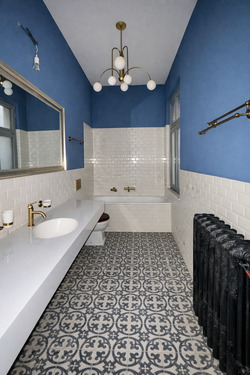 Wannenbad - Musterwohnung - 