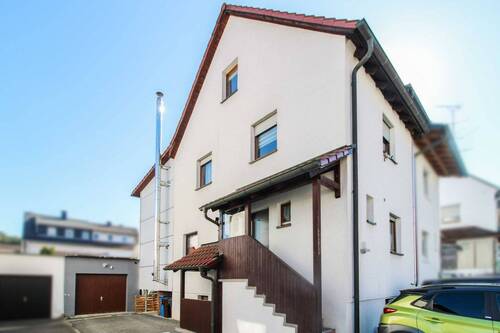 Haus Seitenansicht - 