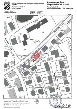 Lageplan - Grundstück zum Kaufen in Haimhausen