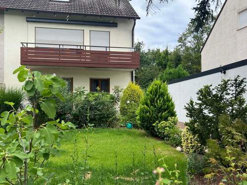 Blick aufs Haus - 