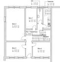 EG Haus 11, Grundriss - Büro in Schwerin