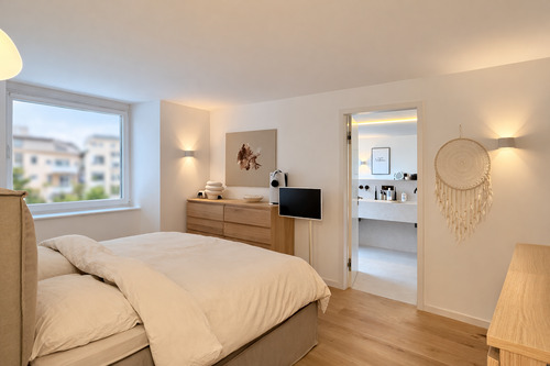 Schlafzimmer - Etagenwohnung mit 160,00 m&sup2; in Düsseldorf zur Miete