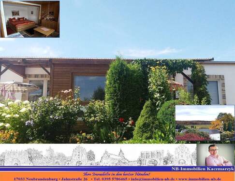 Rufen Sie uns an! - großzügiges Ferienhaus nur ca. 600 Meter bis zur Badestelle am Tollensesee!