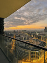 Ausblick, Sonnenuntergang - Etagenwohnung mit 93,90 m&sup2; in Frankfurt am Main zum Kaufen