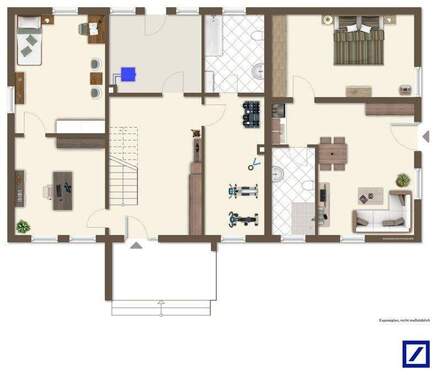 EG Beispiel möbliert - 