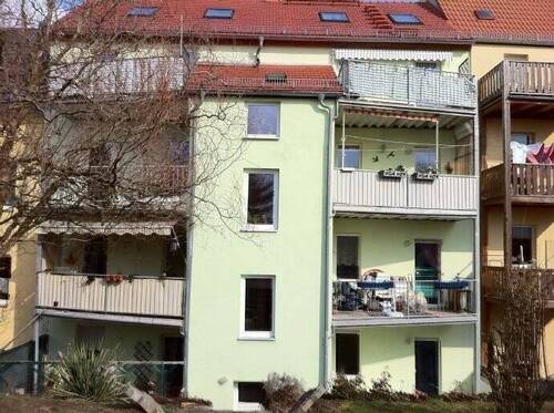 Rückansicht - 2 Zimmer Etagenwohnung zur Miete in Altenburg