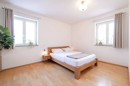 Visualisierung Schlafzimmer - Etagenwohnung mit 89,30 m² in München zum Kaufen