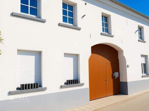 Eingangstor - 1 Zimmer Bauernhaus, Landhaus zum Kaufen in Linnich