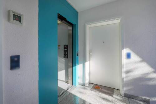 Aufzug bis zur Wohnungstür - 
