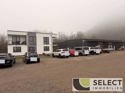 Ansicht - Gewerbegrundstück mit modernem Wohn- u. Bürogebäude und Lagerhalle