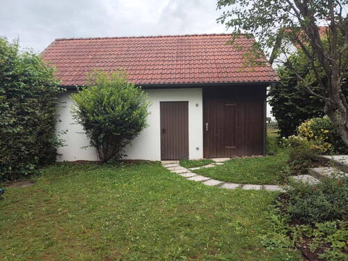 Garage, Gartenzugang+Schuppen - 