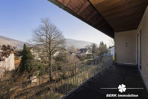 Aussicht vom Balkon - 