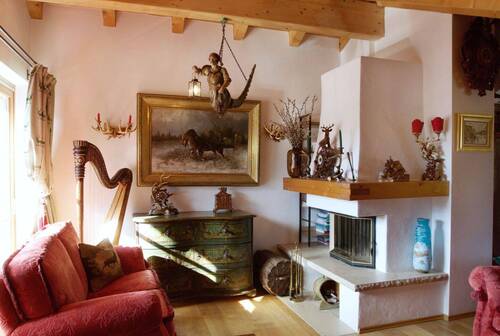 Wohnbereich mit Kamin - 