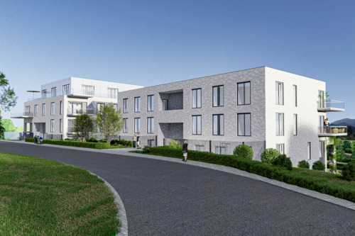 Visu Eingang.png - 2 Zimmer Terrassenwohnung in Lübeck