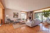 Wohnbereich mit Kamin KI - 
