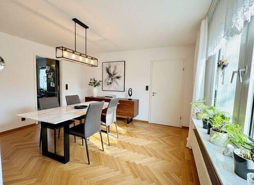 Esszimmer virtuell möbliert - Einfamilienhaus mit 112,00 m&sup2; in Melle zum Kaufen