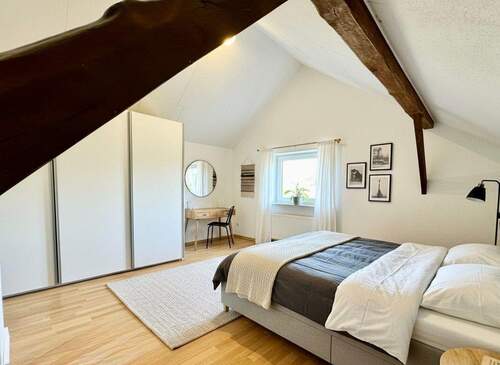 Schlafzimmer virtuell möbliert Ansicht 2 - 