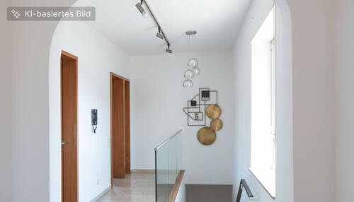 Wohnung im Obergeschoss - Flur KI homestaging - 