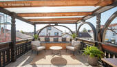 Obergeschoss - Dachterrasse KI homestaging - 